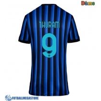 Fotballdrakt Dame Inter Milan Marcus Thuram #9 Hjemmedrakt 2025-26 Kortermet